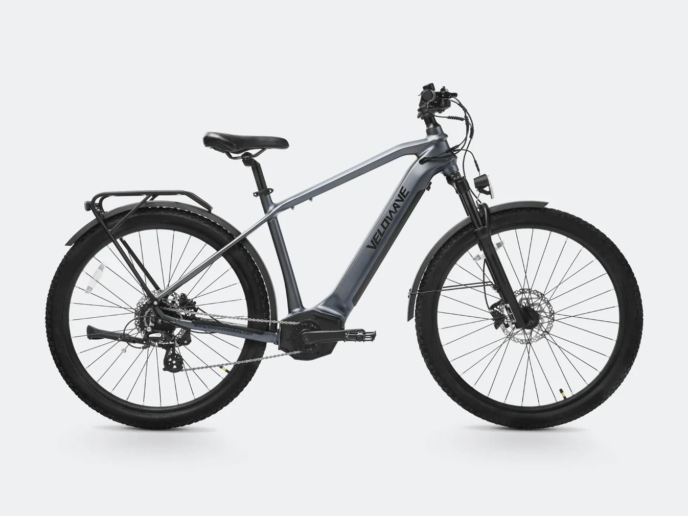 Electric bike featuring a powerful mid-drive motor for efficient and smooth urban commuting.