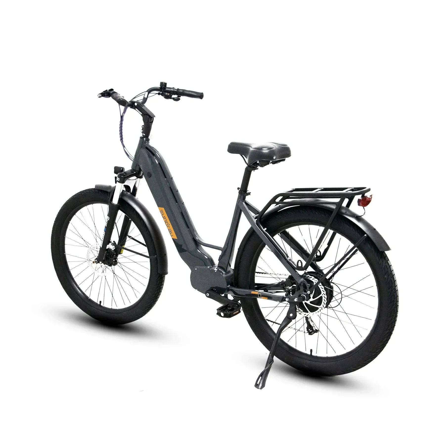 Electric bike designed for the modern commuter, offering efficient and eco-friendly urban transportation.