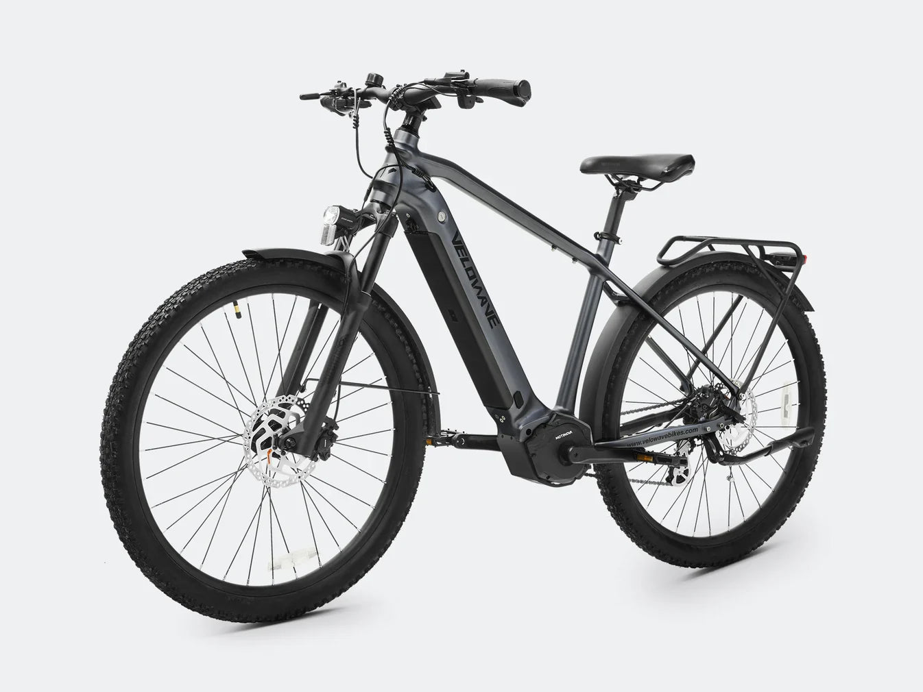 Electric bike featuring a powerful mid-drive motor for efficient and smooth urban commuting.