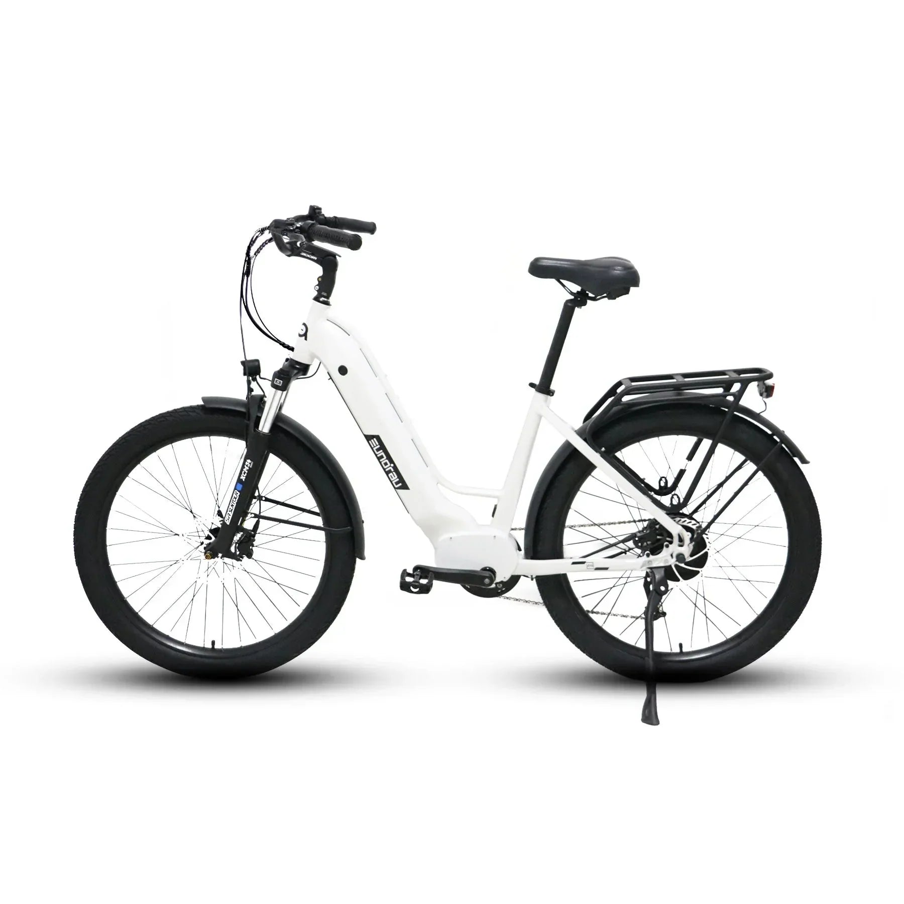 Electric bike designed for the modern commuter, offering efficient and eco-friendly urban transportation.