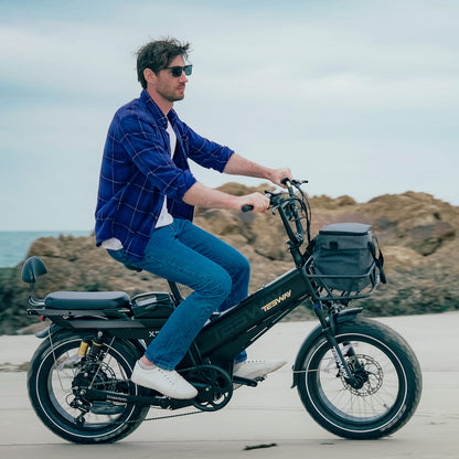 TESWAY X7 PRO 48V 60Ah 200 Miles Long-Range Cargo Ebike