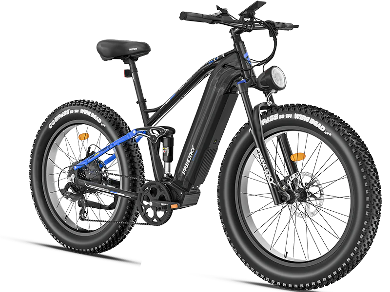 Freesky Cycle Eurostar Ultra M-410 Commuter E-Bike and Fat Tire EBike