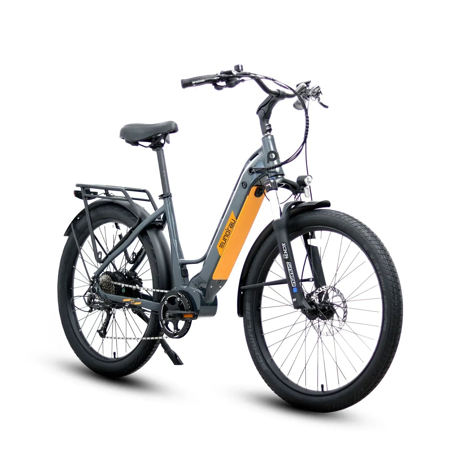 Electric bike designed for the modern commuter, offering efficient and eco-friendly urban transportation.