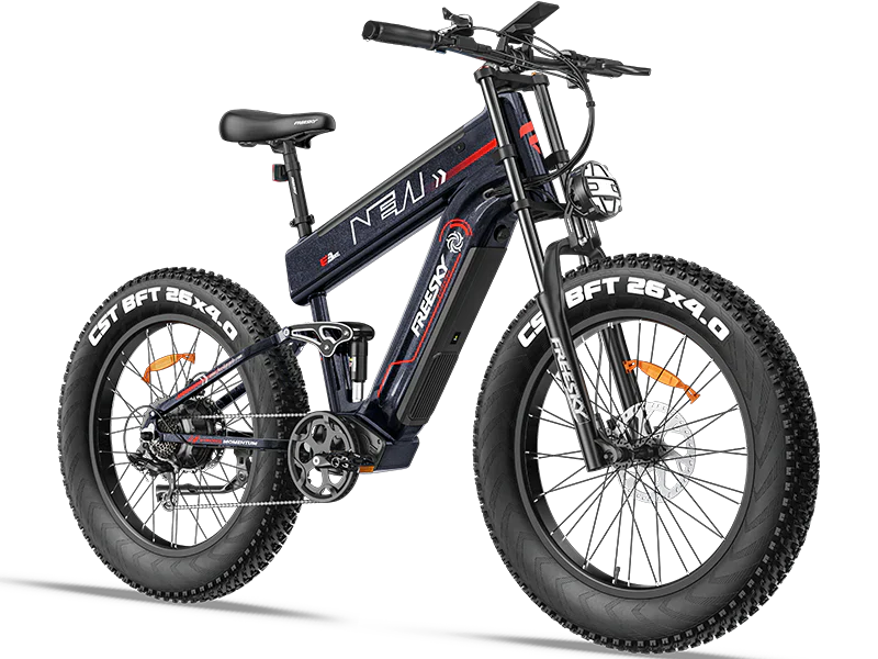 E-Bike featuring a dual battery system for extended range and enhanced performance