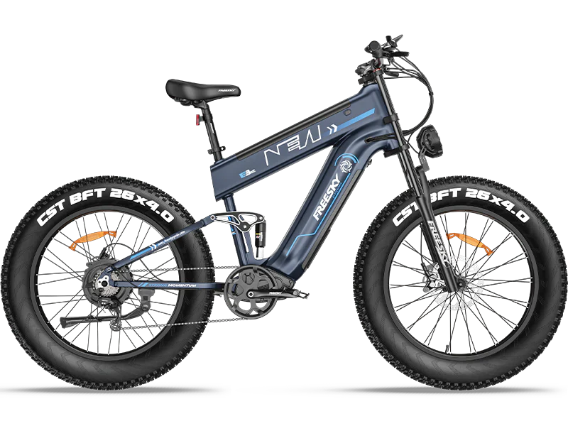 E-Bike featuring a dual battery system for extended range and enhanced performance