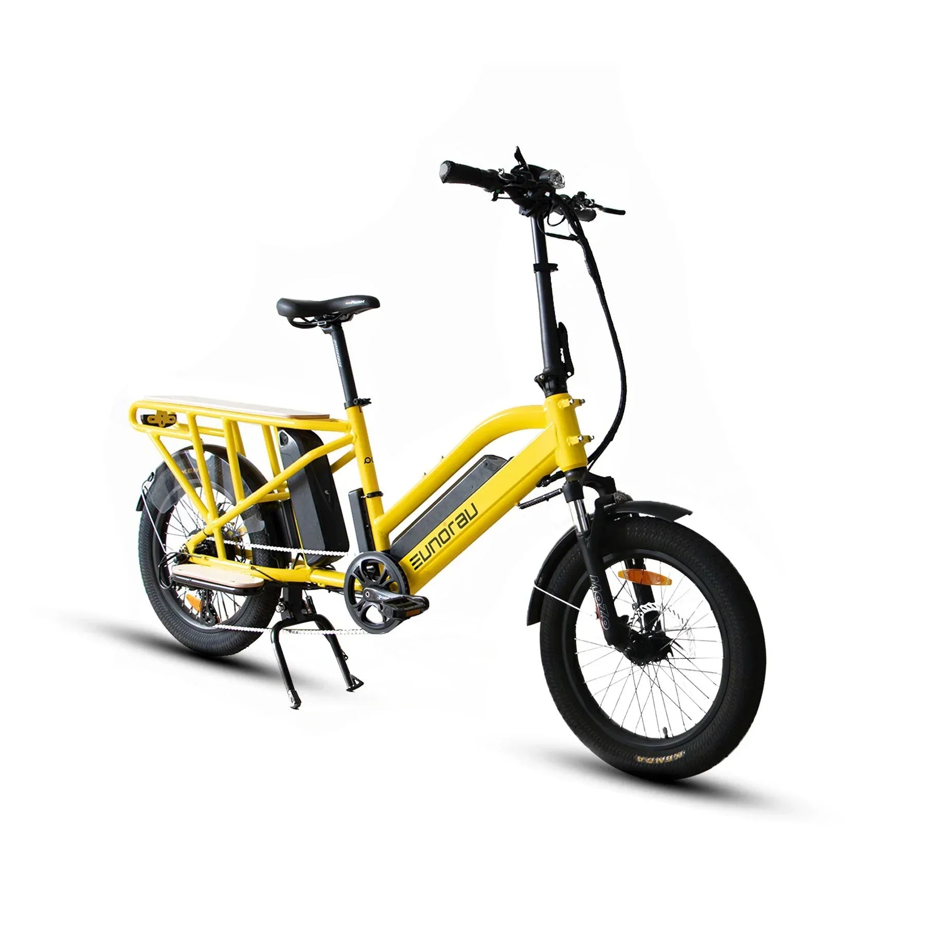 Modern electric cargo bikes designed for efficient urban transport and eco-friendly commuting solutions.