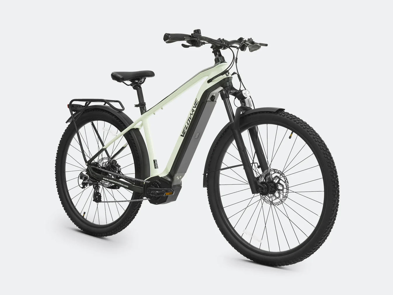 Electric bike featuring a powerful mid-drive motor for efficient and smooth urban commuting.