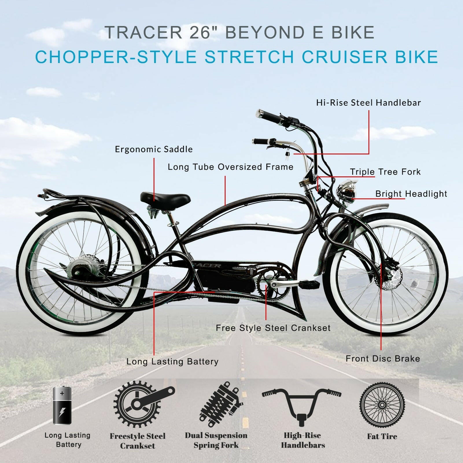 Electric Cruiser Bike
