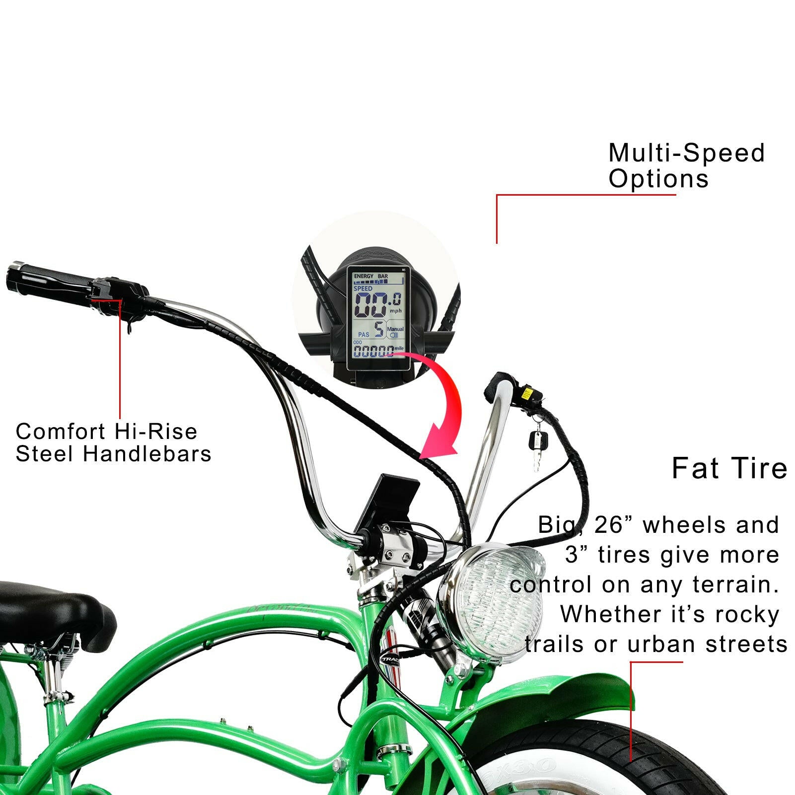 Electric Cruiser Bike