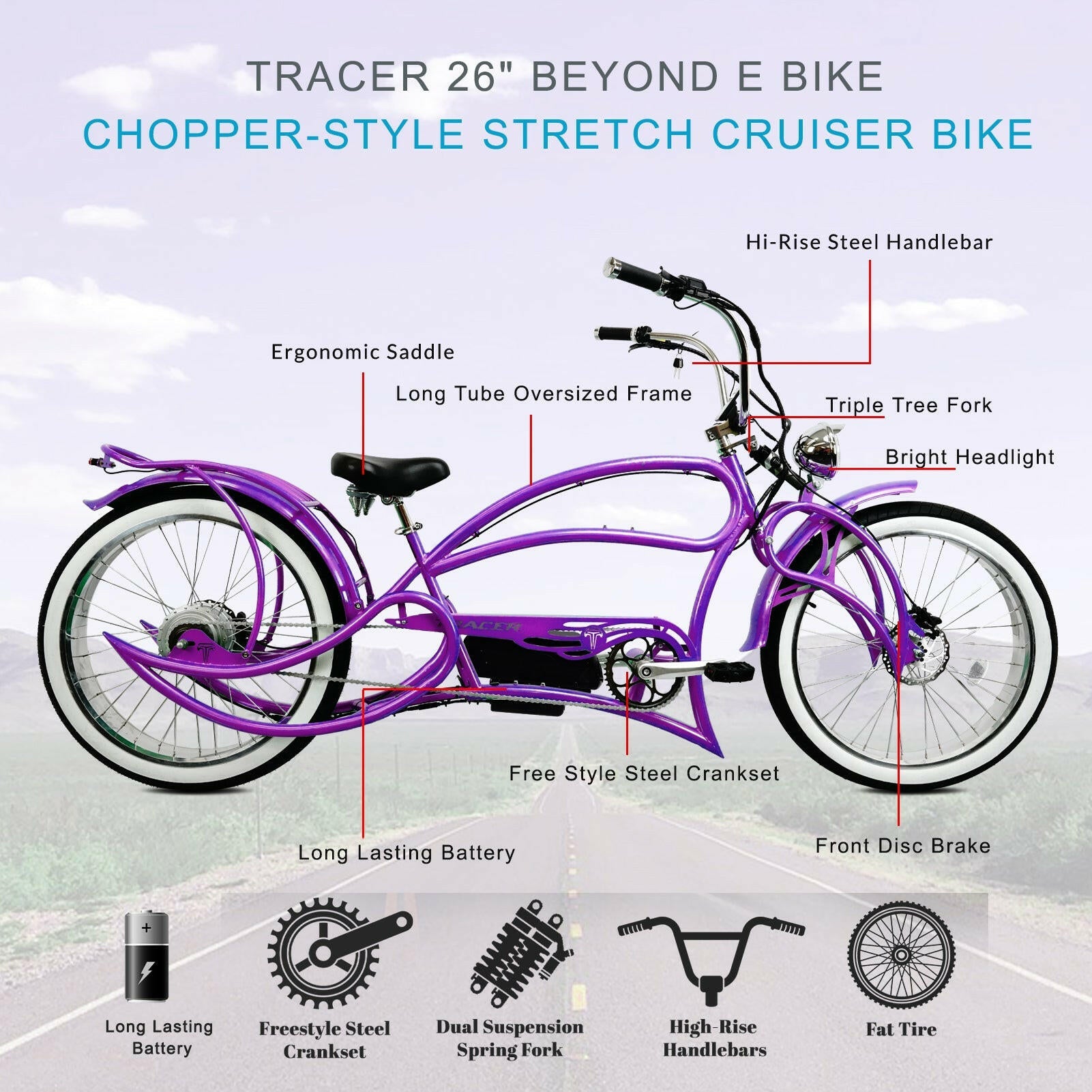 Electric Cruiser Bike