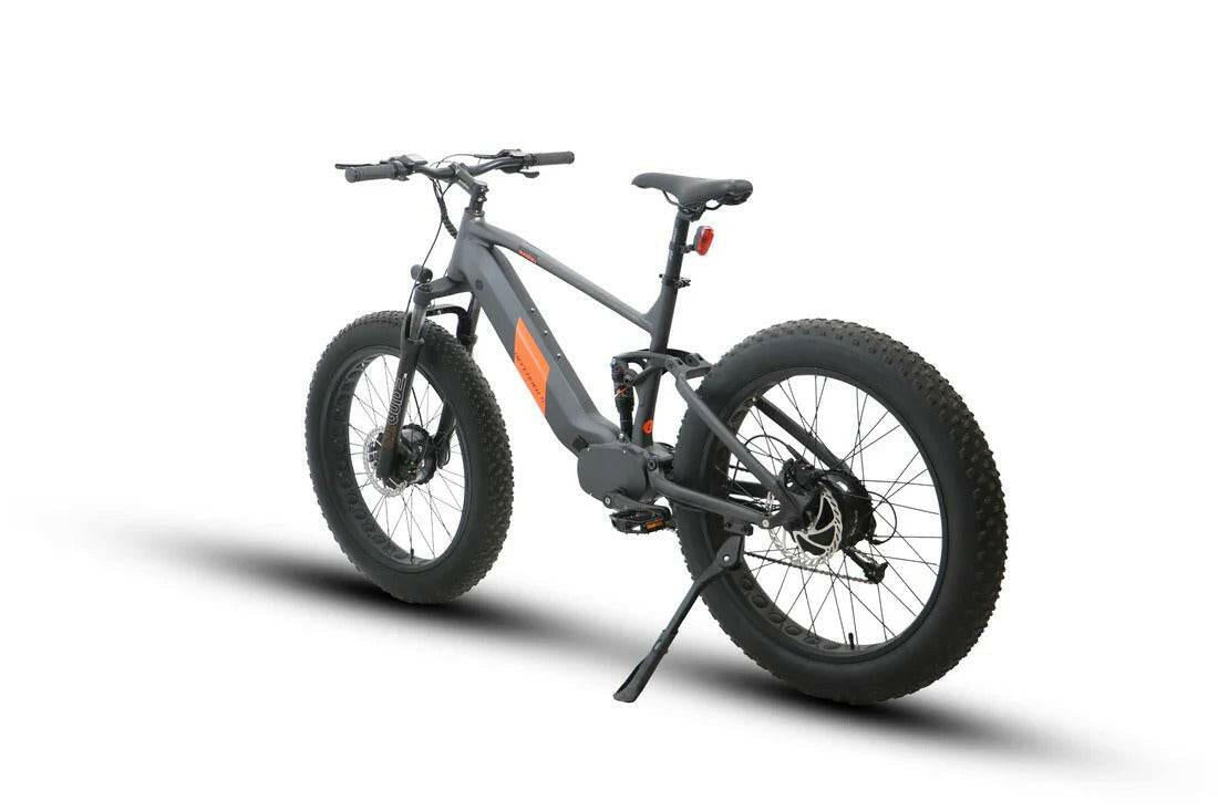 Full Suspension electric bike equipped with Dual Motor for enhanced performance and superior ride comfort