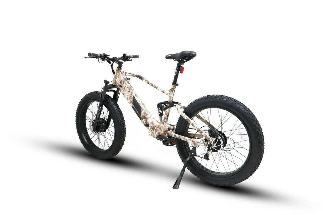 Full Suspension electric bike equipped with Dual Motor for enhanced performance and superior ride comfort