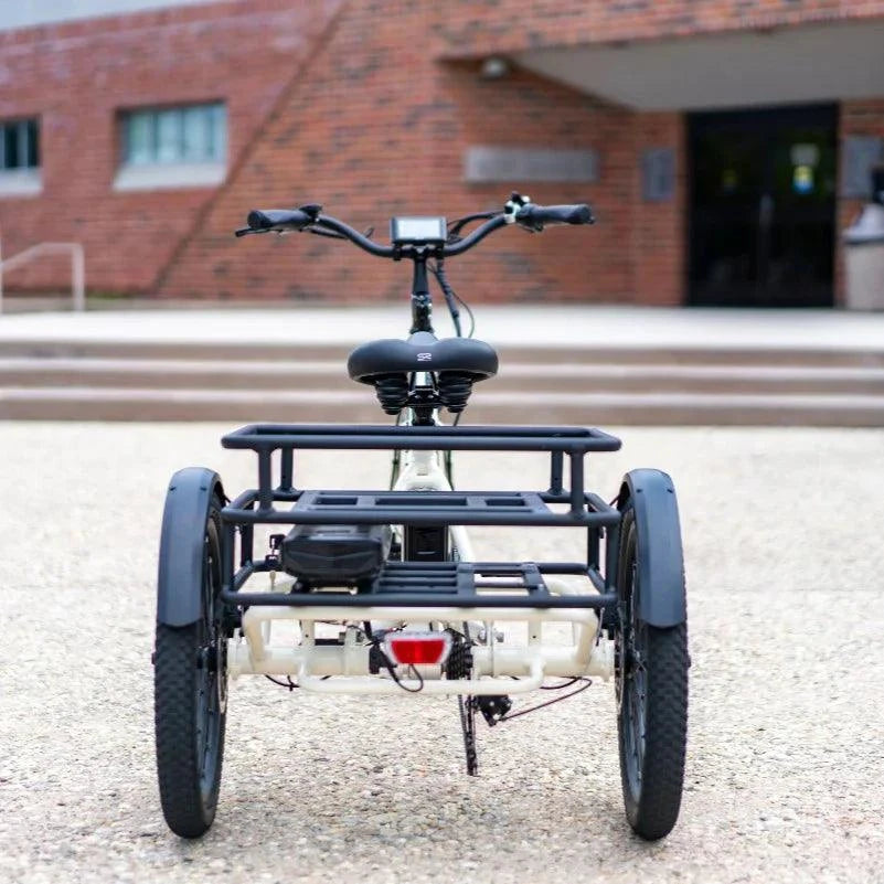 Electric Tricycle designed for efficient cargo transport, ideal cargo trike solution for urban delivery and eco-friendly logistics.