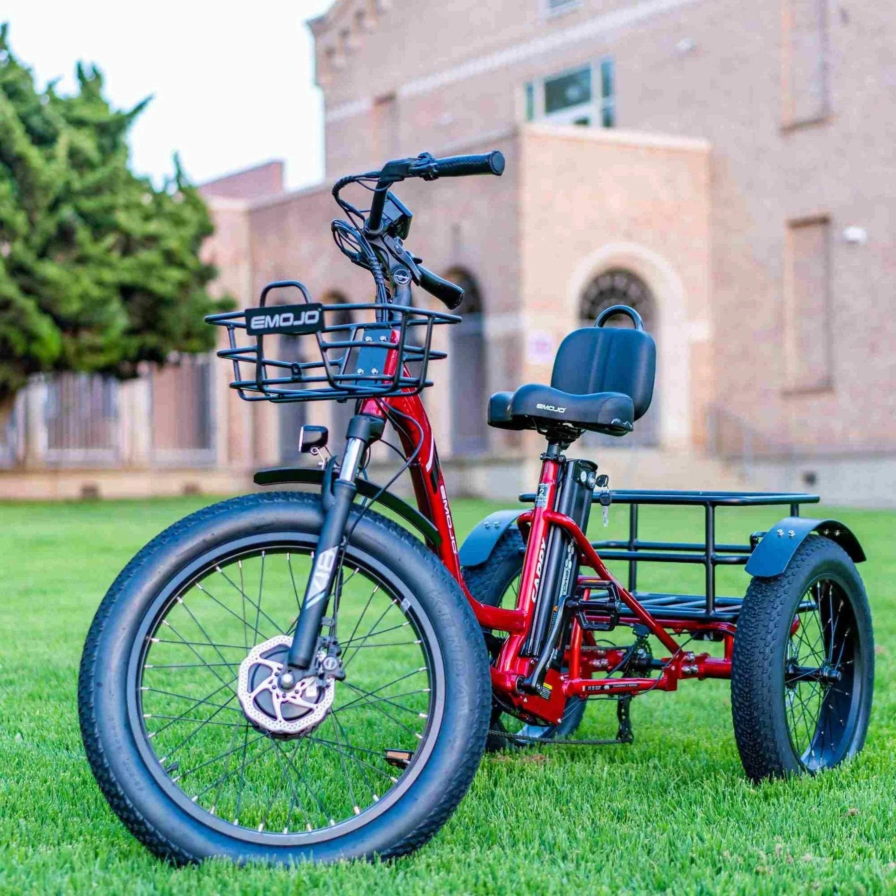 Electric Tricycle Emojo Trike offering eco-friendly, efficient mobility with advanced electric trike technology