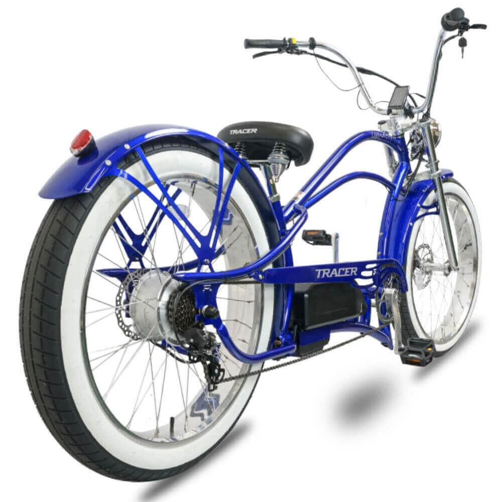Electric Bike Stretch Cruiser showcasing innovative design for enhanced comfort and eco-friendly urban commuting.