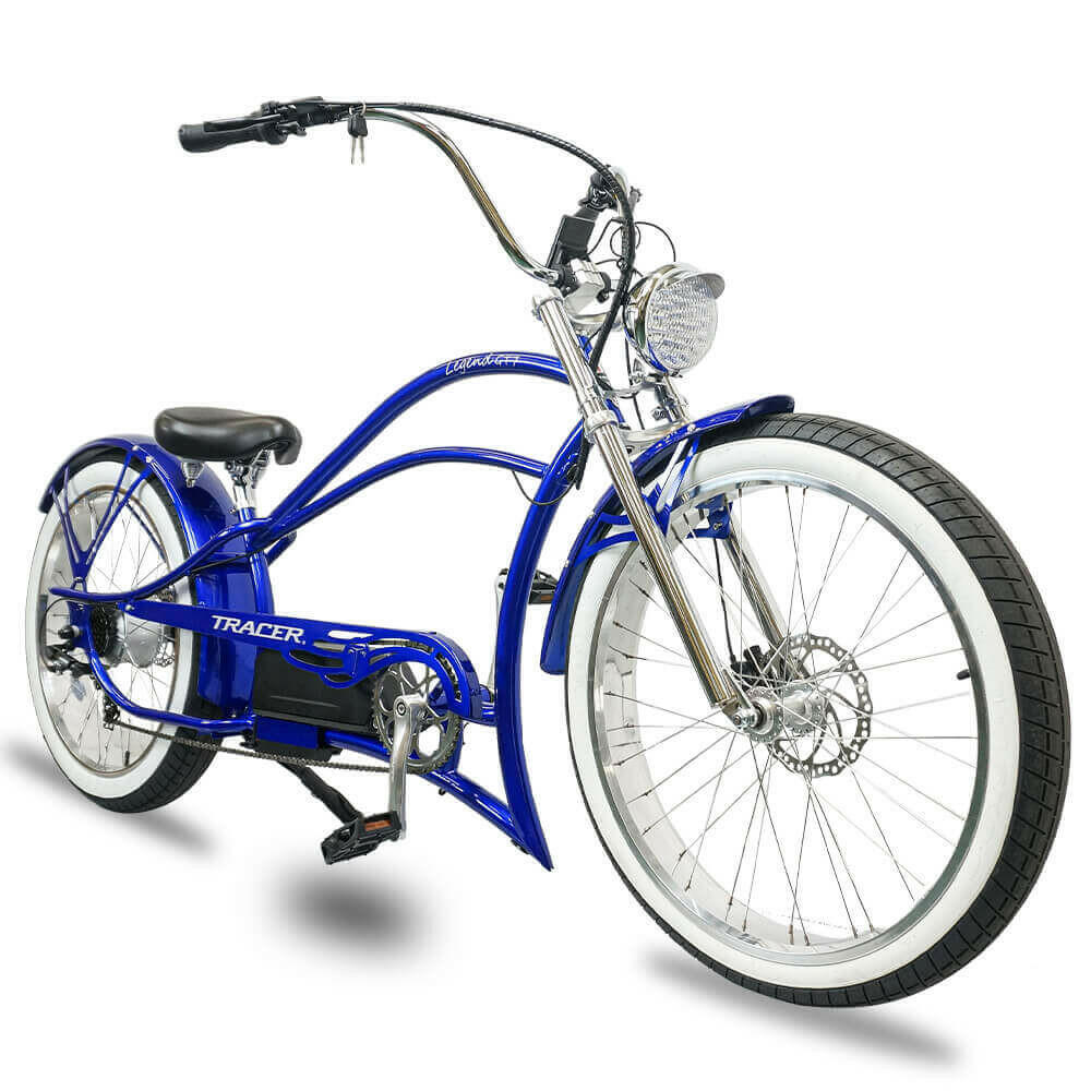 Electric Bike Stretch Cruiser showcasing innovative design for enhanced comfort and eco-friendly urban commuting.