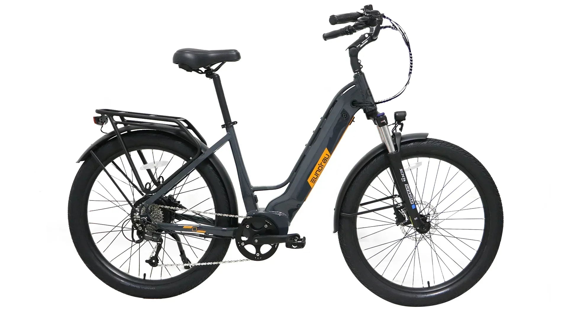 Electric bike designed for the modern commuter, offering efficient and eco-friendly urban transportation.