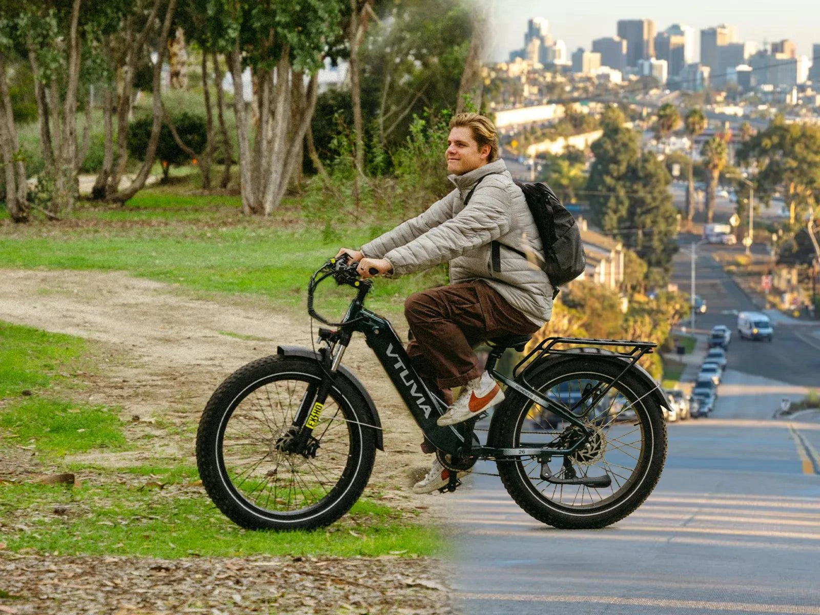 All terrain E-bike designed for versatile outdoor adventures and efficient transportation