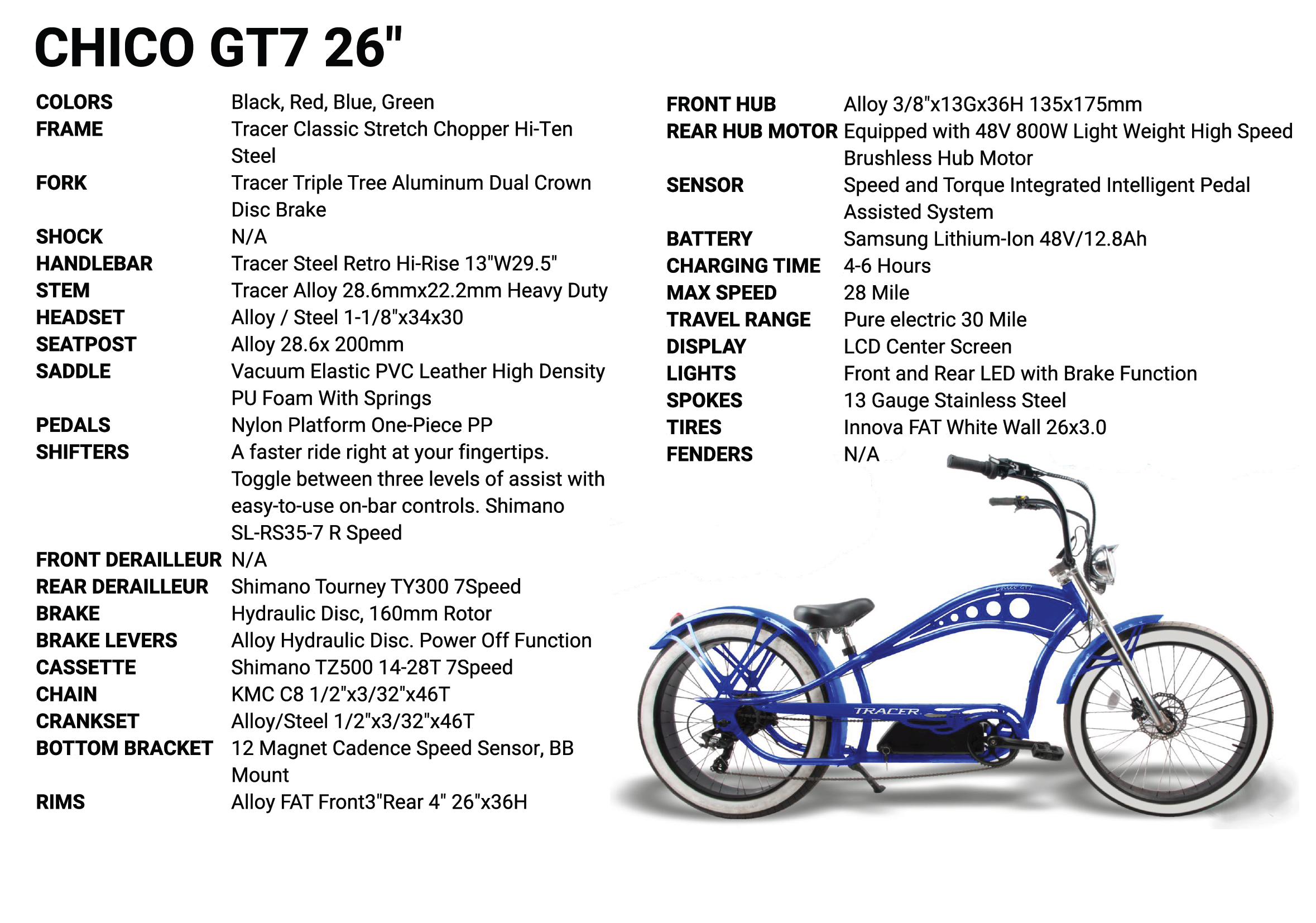 Electric Beach Cruiser Bike