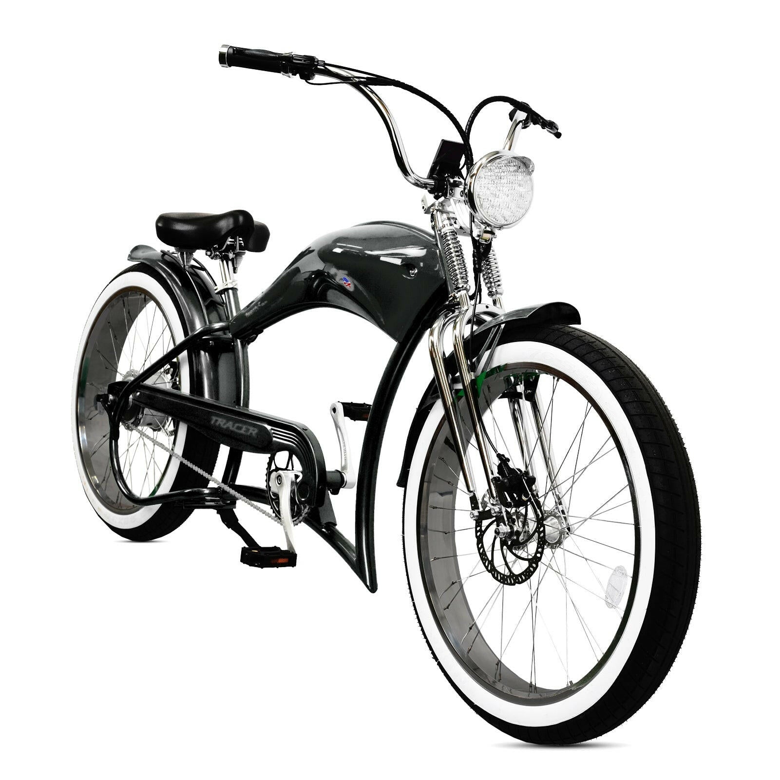 Electric Cruiser Bike by EV Power Rides showcasing sleek design and powerful performance for eco-friendly commuting.