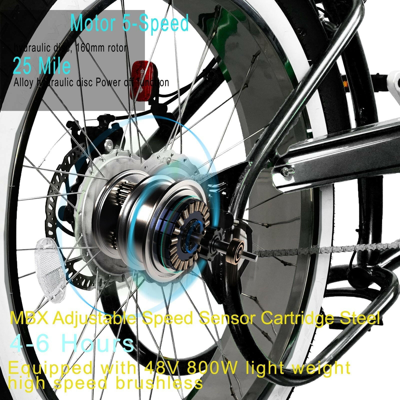 Electric Cruiser Bike by EV Power Rides showcasing sleek design and powerful performance for eco-friendly commuting.