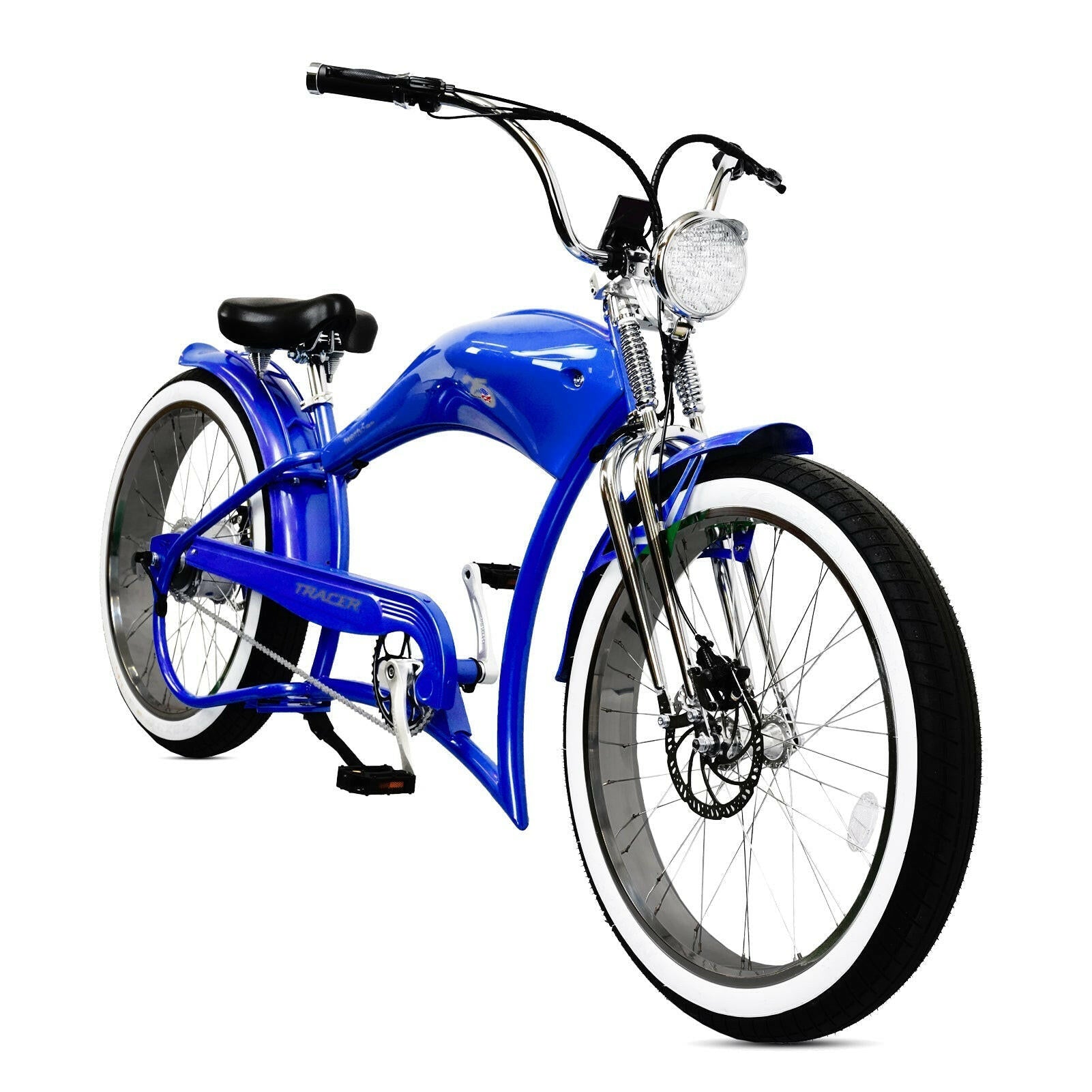 Electric Cruiser Bike by EV Power Rides showcasing sleek design and powerful performance for eco-friendly commuting.