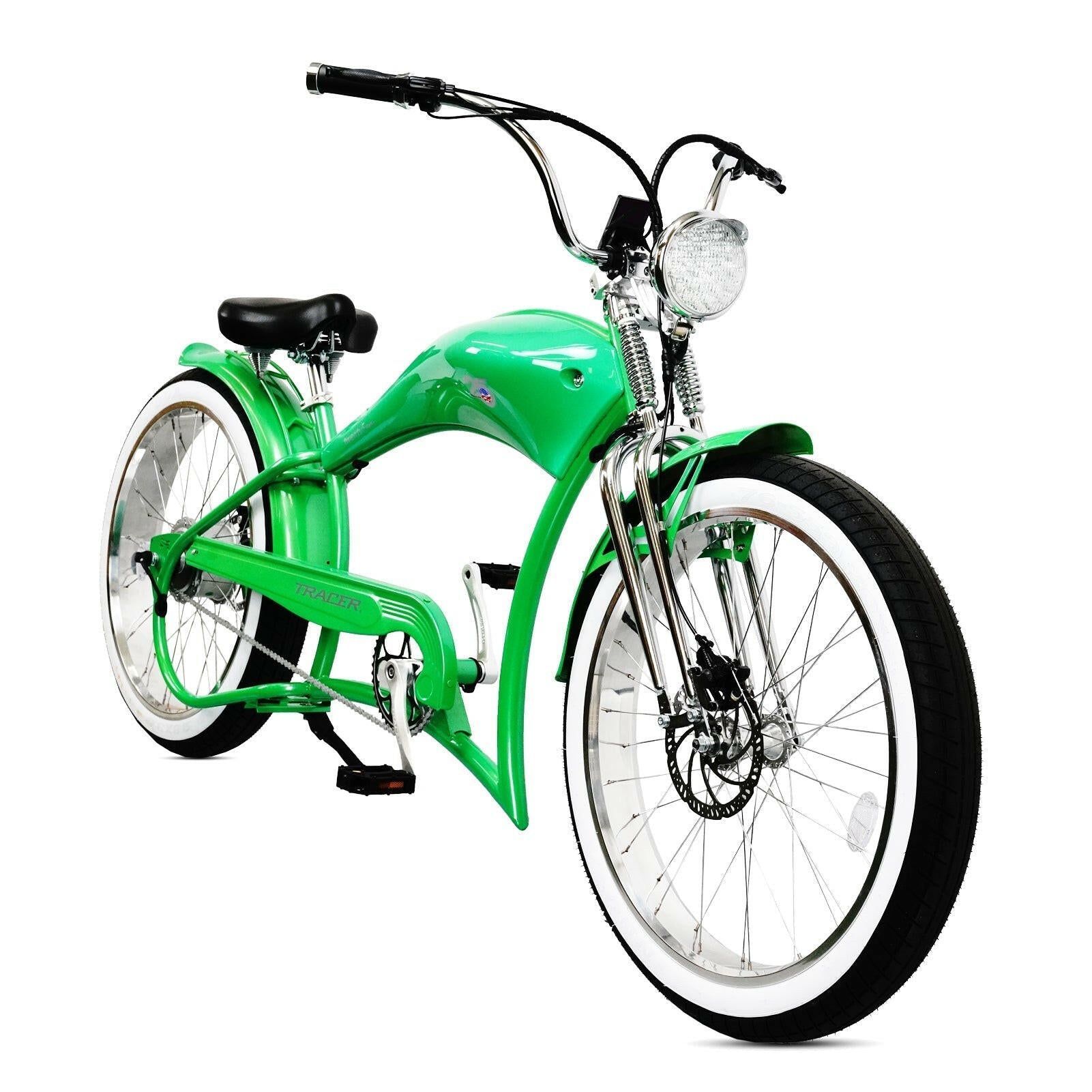 Electric Cruiser Bike by EV Power Rides showcasing sleek design and powerful performance for eco-friendly commuting.