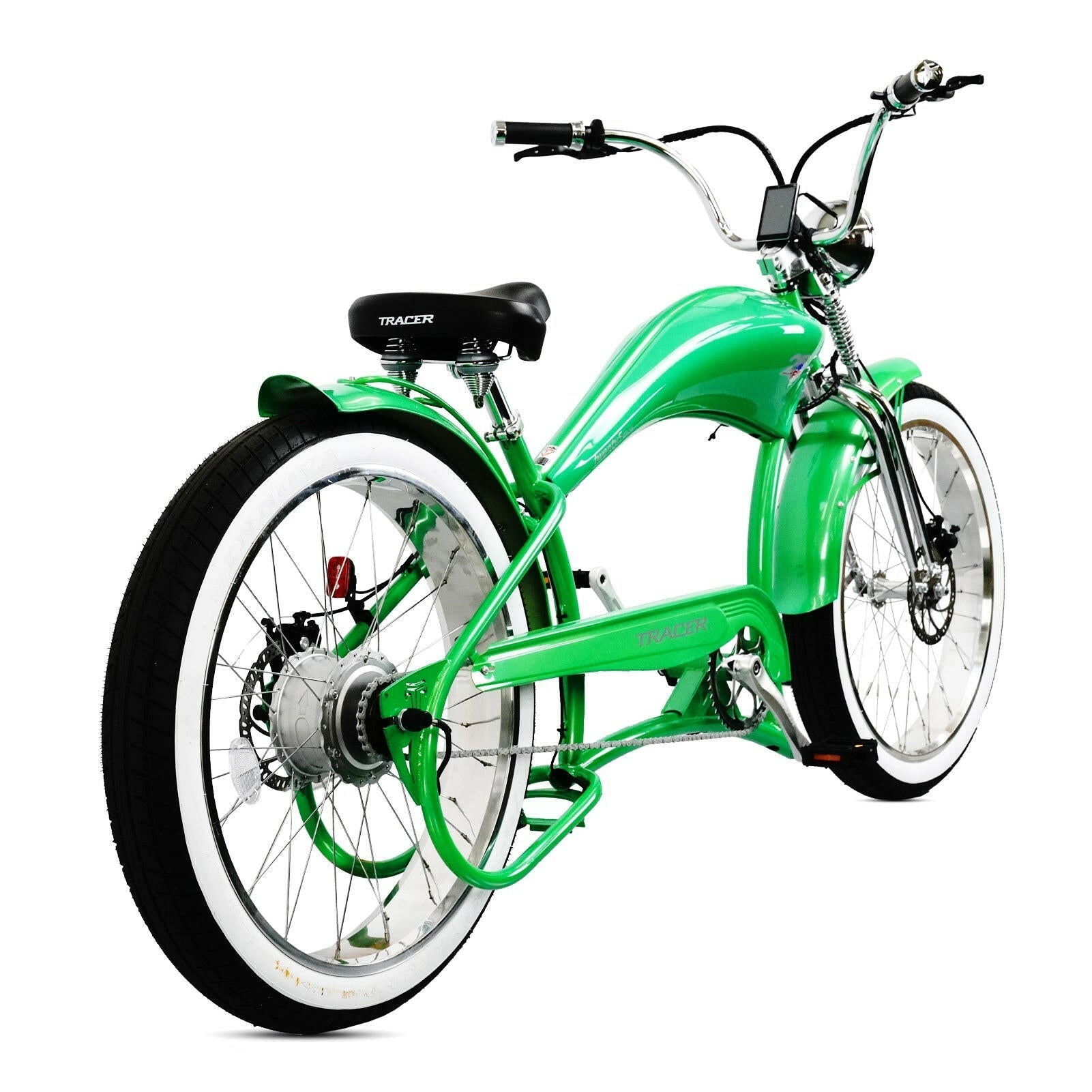 Electric Cruiser Bike by EV Power Rides showcasing sleek design and powerful performance for eco-friendly commuting.