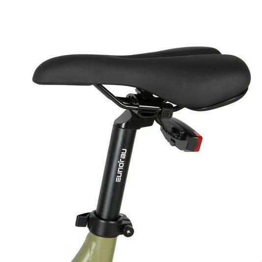 EUNORAU DEFENDER electric bike with full suspension designed for long-range rides, offering durability and comfort