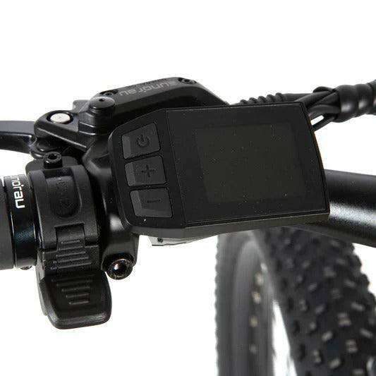 EUNORAU DEFENDER electric bike with full suspension designed for long-range rides, offering durability and comfort