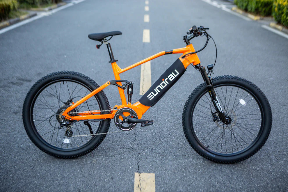 EUNORAU DEFENDER ELECTRIC BIKE 500W Rear Drive Dual Suspension