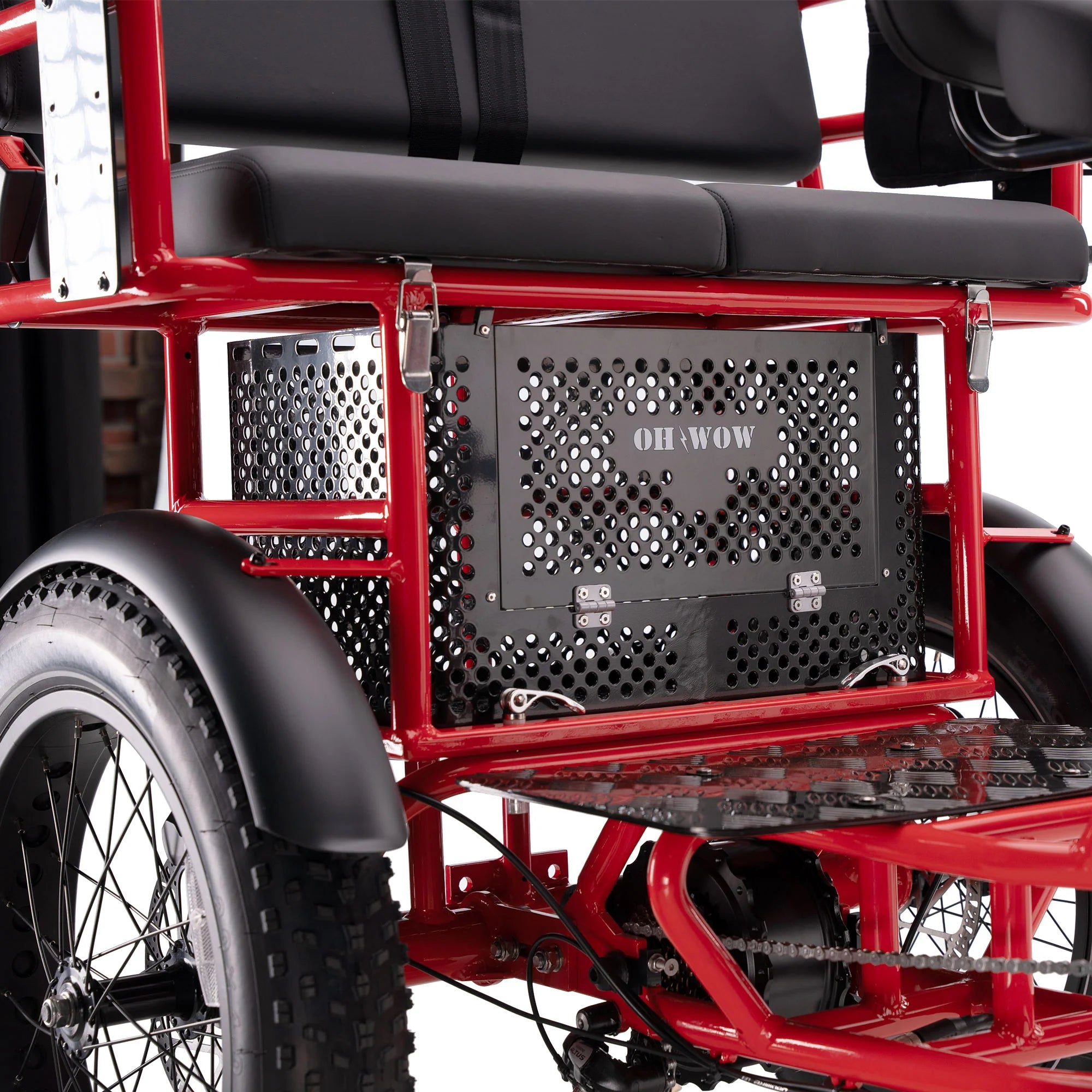 OH WOW Conductor 4/3 Rear Drive Motor Rickshaw E-Tricycle