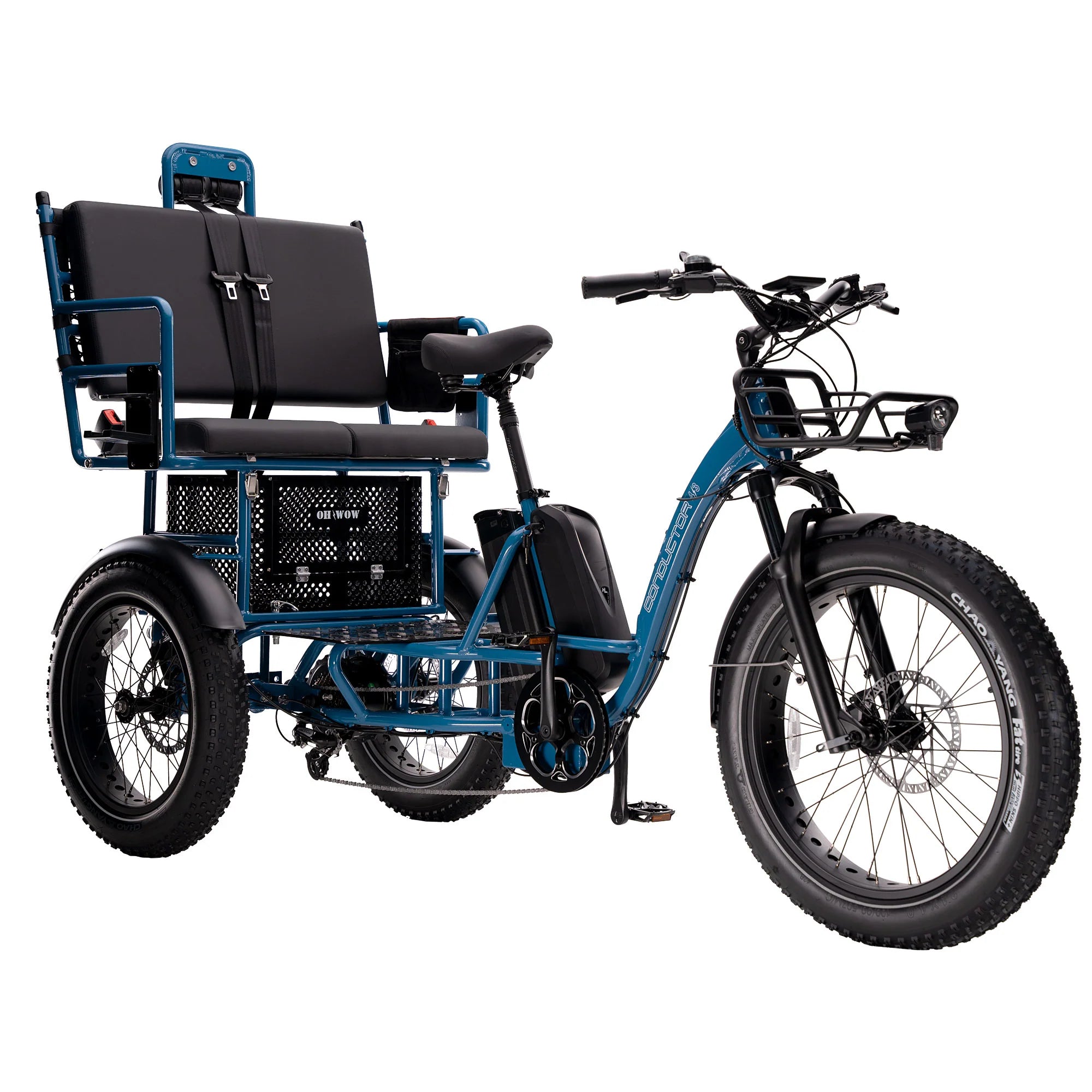 OH WOW Conductor 4/3 Rear Drive Motor Rickshaw E-Tricycle