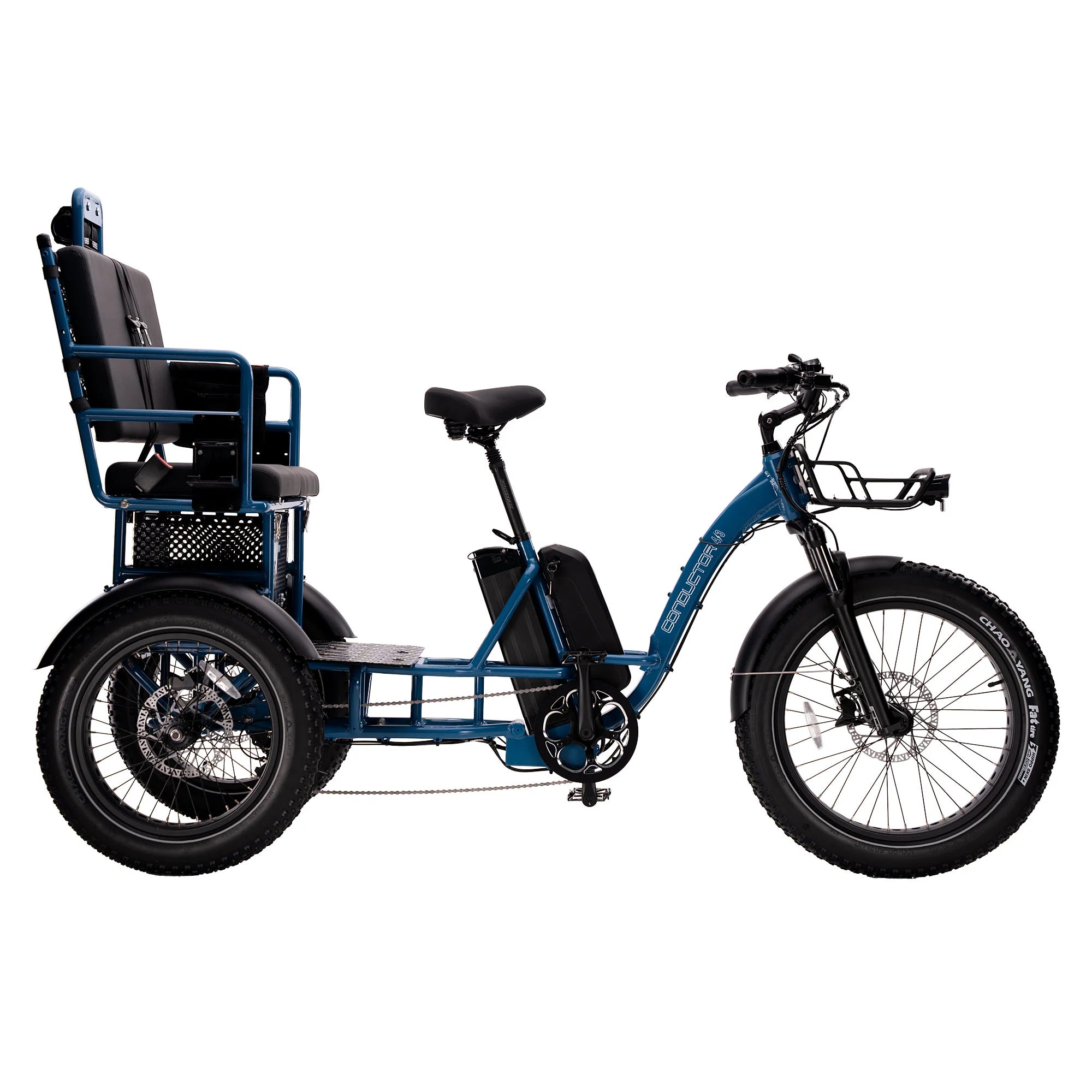 OH WOW Conductor 4/3 Rear Drive Motor Rickshaw E-Tricycle