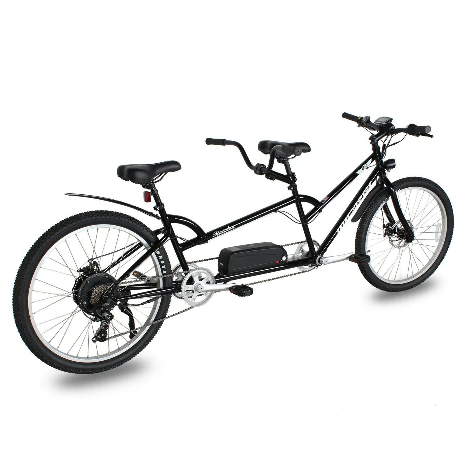 High-performance 500W tandem electric bike designed for eco-friendly commuting and effortless rides