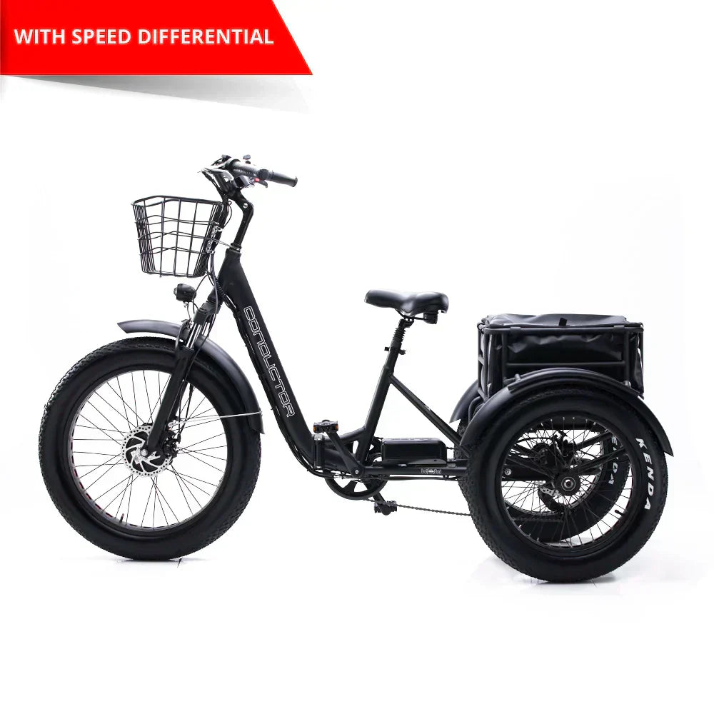 OH WOW Conductor 500W Folding ElectricTricycle