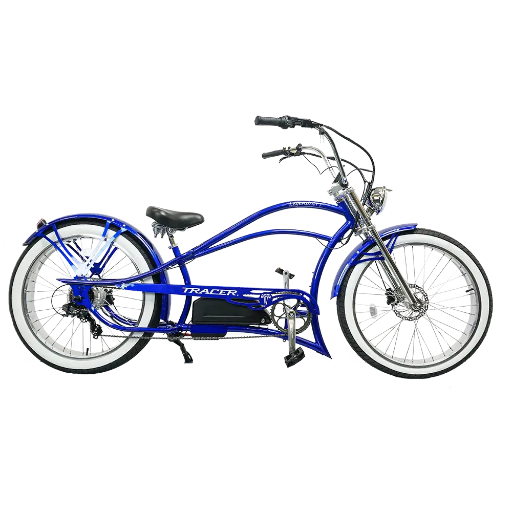 Electric Bike Stretch Cruiser showcasing innovative design for enhanced comfort and eco-friendly urban commuting.
