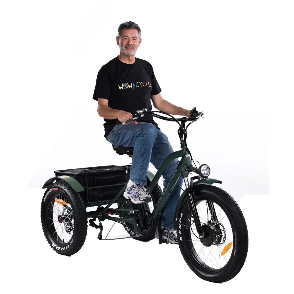 OH WOW CONDUCTOR Electric Cargo Trike | 750W