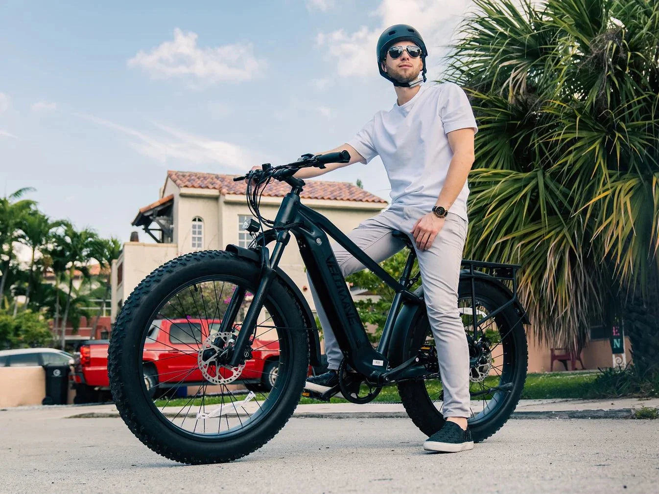 High-performance fat tire ebike designed for enhanced stability and all-terrain cycling experiences.