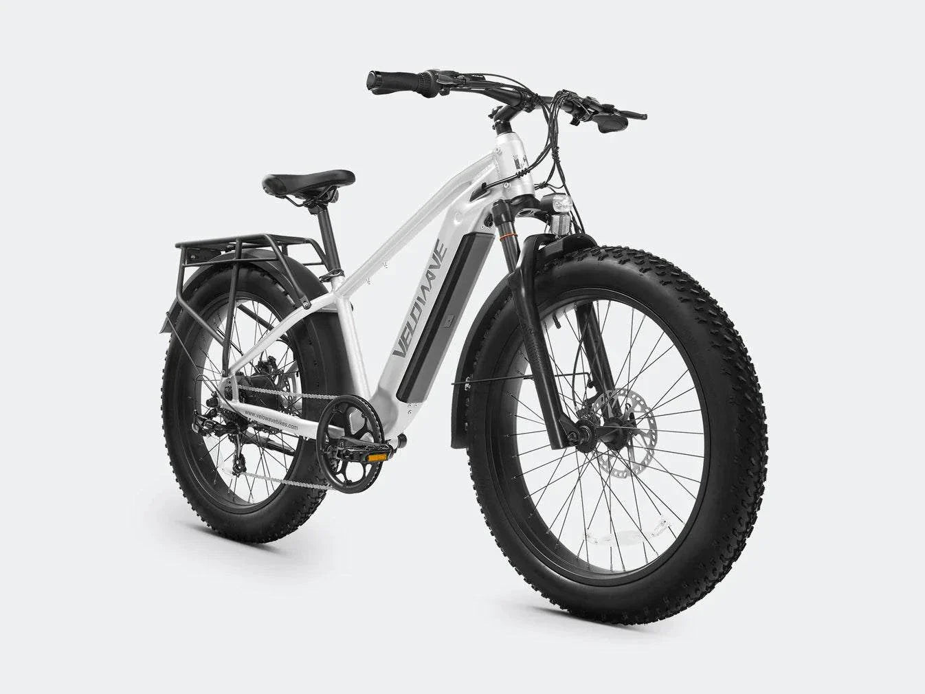 High-performance fat tire ebike designed for enhanced stability and all-terrain cycling experiences.