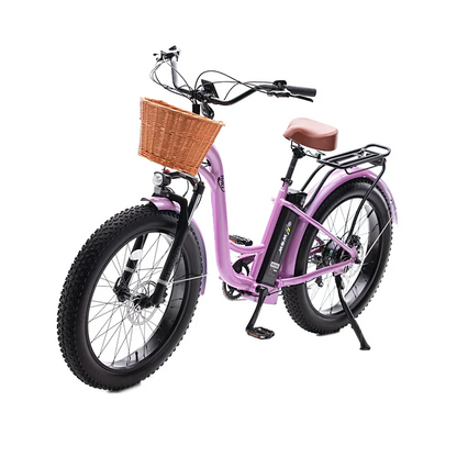 Sleek electric cruiser bike with advanced battery technology for efficient and eco-friendly commuting