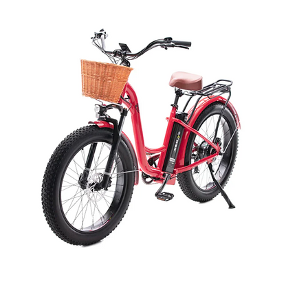 Sleek electric cruiser bike with advanced battery technology for efficient and eco-friendly commuting