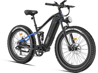 Freesky Cycle Eurostar Ultra M-410 Commuter E-Bike and Fat Tire EBike