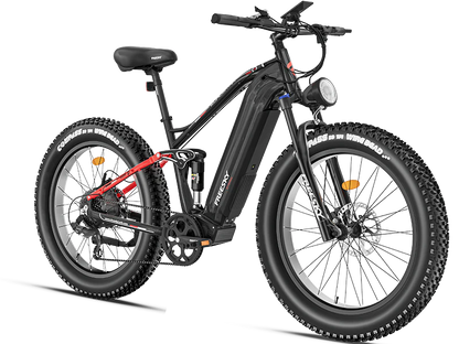 Freesky Cycle Eurostar Ultra M-410 Commuter E-Bike and Fat Tire EBike