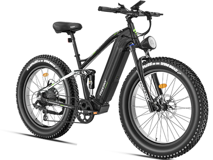 Freesky Cycle Eurostar Ultra M-410 Commuter E-Bike and Fat Tire EBike