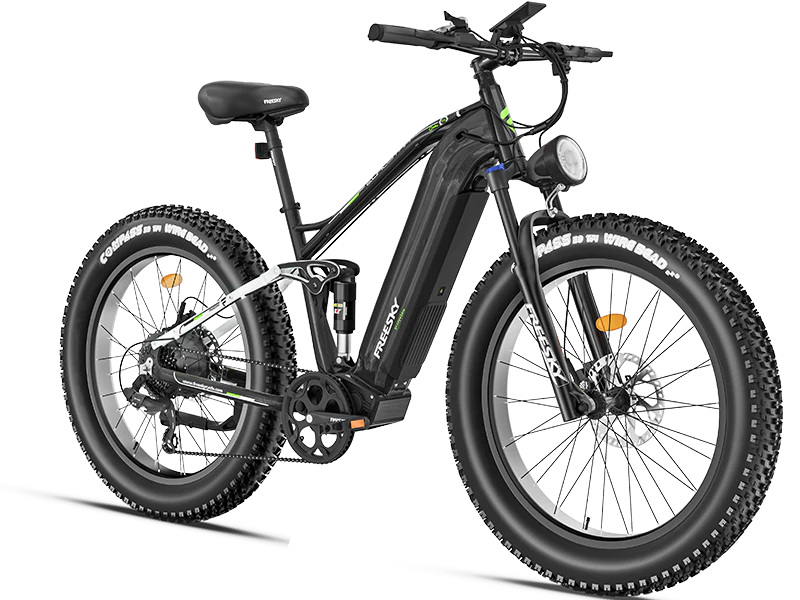 Freesky Cycle Eurostar Ultra M-410 Commuter E-Bike and Fat Tire EBike