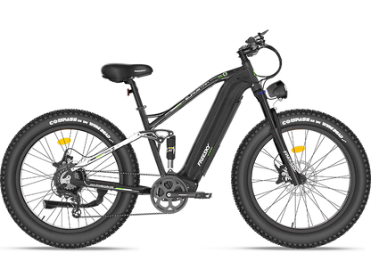 Freesky Cycle Eurostar Ultra M-410 Commuter E-Bike and Fat Tire EBike