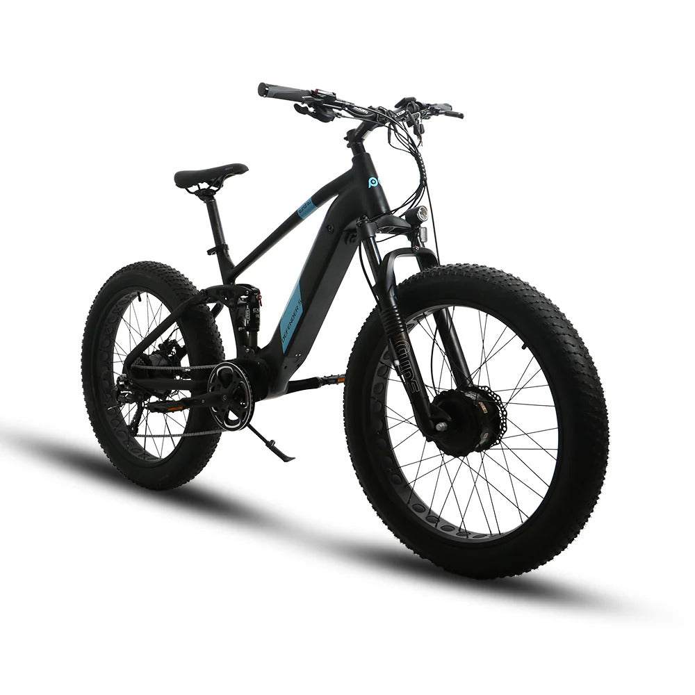 Full suspension mountain bike
