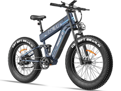 FREESKY CYCLE ALASKA PRO M-520 Electric Bike Dual batteries, ultimate range performance