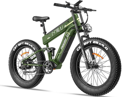 FREESKY CYCLE ALASKA PRO M-520 Electric Bike Dual batteries, ultimate range performance